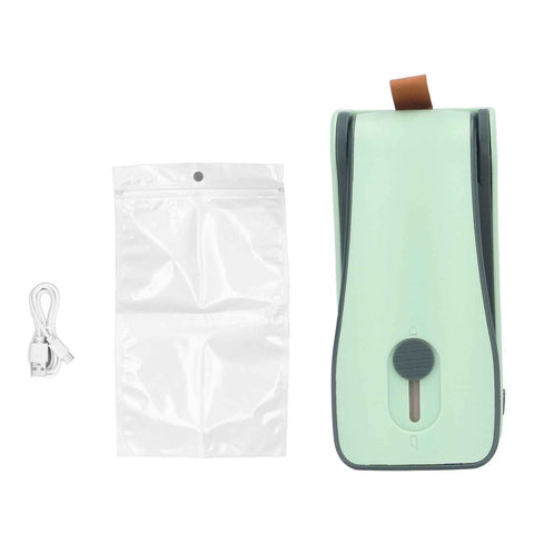 Mini Food Sealer Small Handheld Bottom Magnetic Design USB Charging Quick Sealing Food Sealer Machine In Australia - Darrahopens