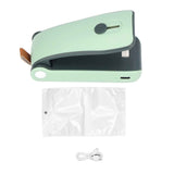 Mini Food Sealer Small Handheld Bottom Magnetic Design USB Charging Quick Sealing Food Sealer Machine In Australia - Darrahopens