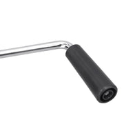 Manual Macaroni Maker Aluminium Alloy Silver Portable Hand Cranking Noodles Pressing Machine for Kitchen Restaurant