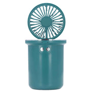 5V 5W Fan Humidifier 2 in 1 Desktop Humidifiers USB Charging 35ML Fog Output 280ml Multifunctional Fan for Desktop Office In Australia - Darrahopens
