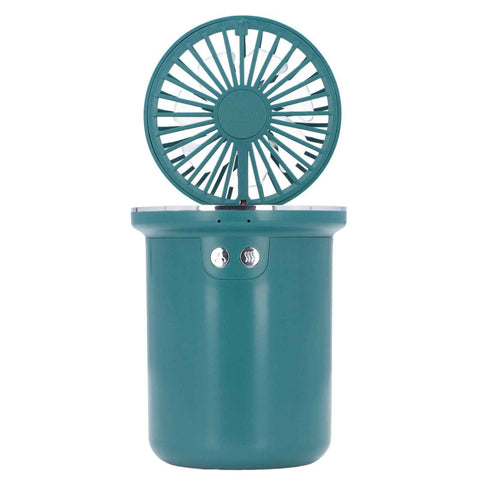 5V 5W Fan Humidifier 2 in 1 Desktop Humidifiers USB Charging 35ML Fog Output 280ml Multifunctional Fan for Desktop Office In Australia - Darrahopens