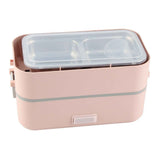 Electric Lunch Box Plug in Double Layer Stainless Steel Steaming Insulation Portable Food Warmer 300W 220V CN Plug In Australia - Darrahopens