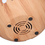 250ml Essential Oil Diffuser Automatic Shut Off 35db Low Noise USB Powered Wooden Humidifier with Night Light for Bedroom