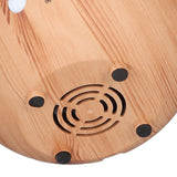 250ml Essential Oil Diffuser Automatic Shut Off 35db Low Noise USB Powered Wooden Humidifier with Night Light for Bedroom