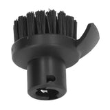 Steam Cleaner Round Brush Black Hard Bristles Cleaning Brush Replacement with Scraper for Karcher SC1 SC2 SC3 In Australia - Darrahopens