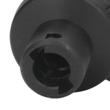 Steam Cleaner Round Brush Black Hard Bristles Cleaning Brush Replacement with Scraper for Karcher SC1 SC2 SC3