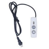 Recliner Remote Professional Electric Lift Sofa Recliner Hand Control Switch 2 Button 5 Pin with USB Phone Charger 12‑29V