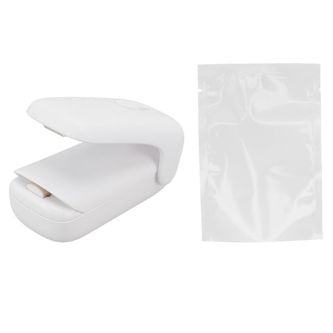 Bag Sealer 2 in 1 ABS Handheld Portable Food Snack Bag Sealing Machine with Springback Pocket Knife In Australia - Darrahopens