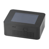 Portable Carbon Dioxide Detector USB Charging Temperature and Humidity Tester with Color Screen Display for Home Black