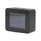 Portable Carbon Dioxide Detector USB Charging Temperature and Humidity Tester with Color Screen Display for Home Black