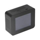Portable Carbon Dioxide Detector USB Charging Temperature and Humidity Tester with Color Screen Display for Home Black