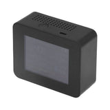 Portable Carbon Dioxide Detector USB Charging Temperature and Humidity Tester with Color Screen Display for Home Black