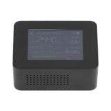 Portable Carbon Dioxide Detector USB Charging Temperature and Humidity Tester with Color Screen Display for Home Black