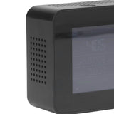 Portable Carbon Dioxide Detector USB Charging Temperature and Humidity Tester with Color Screen Display for Home Black