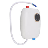 5500W Small Electric Instant Hot Water Heater with Digital Touch Screen Smart Thermostat Water Heater 220V