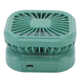 Portable Folding Fan 3 Level Wind Speed USB Powered Rechargeable Rotatable Handheld Desktop Small Fan Green In Australia - Darrahopens