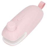 Heat Bag Sealer USB Charging Cutter Sealing Cutting Machine Tool for Better Storage Pink In Australia - Darrahopens