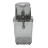 Manual Ice Crusher Small Portable Shaver Hand Operated Snow Cone Machine for Home Grey