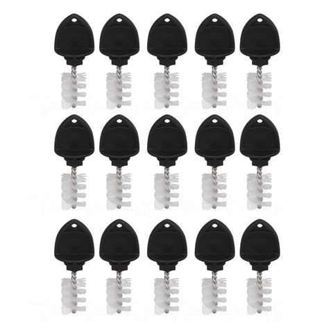 15Pcs Beer Tap Plug Brush 304 Stainless Steel ABS Beer Faucet Tap Cleaning Brush Plug For Kitchen Bar