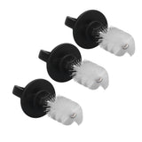 15Pcs Beer Tap Plug Brush 304 Stainless Steel ABS Beer Faucet Tap Cleaning Brush Plug For Kitchen Bar