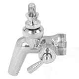 Beer Flow Control Faucet Stainless Steel Beer Tap with Dust Cover Handle for Homebrewing In Australia - Darrahopens