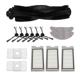 Robot Vacuum Cleaner Accessory Brush Dust Bag Cleaning Cloth Set Kit for EVE PLUS In Australia - Darrahopens