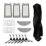 Robot Vacuum Cleaner Accessory Brush Dust Bag Cleaning Cloth Set Kit for EVE PLUS In Australia - Darrahopens