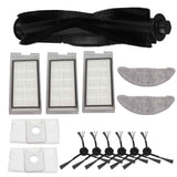 Robot Vacuum Cleaner Accessory Brush Dust Bag Cleaning Cloth Set Kit for EVE PLUS In Australia - Darrahopens