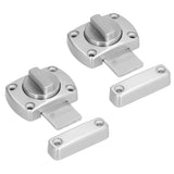 2pcs Door Lock Thickened High Hardness Zinc Alloy Anti Locking Door Buckle for Doors Secruity