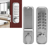 Digit Password Lock Zinc Alloy Coded Door Lock Waterproof Keyless Door Lock for Home Office