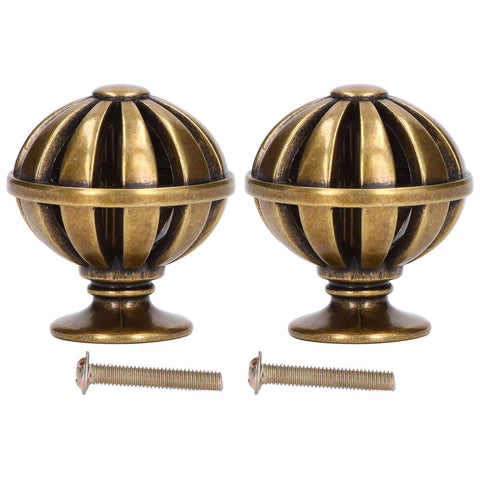 2Set Cabinet Knob Birdcage Hollow Closet Drawer Knob Zinc Alloy Wardrobe Knob for Home Decoration366 Birdcage Bronze In Australia - Darrahopens