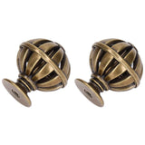 2Set Cabinet Knob Birdcage Hollow Closet Drawer Knob Zinc Alloy Wardrobe Knob for Home Decoration366 Birdcage Bronze In Australia - Darrahopens