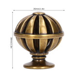 2Set Cabinet Knob Birdcage Hollow Closet Drawer Knob Zinc Alloy Wardrobe Knob for Home Decoration366 Birdcage Bronze