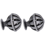 2Set Cabinet Knob Birdcage Hollow Closet Drawer Knob Zinc Alloy Wardrobe Knob for Home Decoration366 Birdcag Antique Silver In Australia - Darrahopens