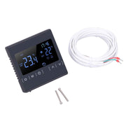 Touch Screen Thermostat Dual Temperature Control 16A Electric Floor Heating Thermoregulator AC85V‑240V In Australia - Darrahopens