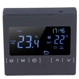 Touch Screen Thermostat Dual Temperature Control 16A Electric Floor Heating Thermoregulator AC85V‑240V In Australia - Darrahopens