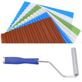 21x150mm Fiberglass Laminating Bubble Roller Durable Aluminium Alloy Fiberglass Roller