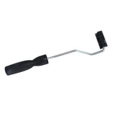 Fiberglass Laminating Roller 22x50mm Bristle Bubble Roller Aluminum Alloy Acetone Washable for Resin Laminating