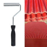 Fiberglass Laminating Roller 21x100mm Bubble Roller Aluminum Acetone Washable for Glass Manufacturing