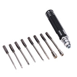 Screwdriver Set High Strength Simple Practical Design 8 in 1 Household Maintenance Tools