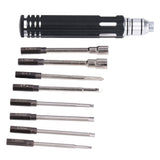 Screwdriver Set High Strength Simple Practical Design 8 in 1 Household Maintenance Tools