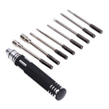 Screwdriver Set High Strength Simple Practical Design 8 in 1 Household Maintenance Tools