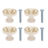 4Set Lion Head Zinc Alloy Cabinet Door Handle Modern Antique Cartoon Solid Drawer Pull Circular Single Hole Buckle Hand399 Lion Head Ivory In Australia - Darrahopens