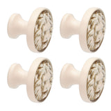 4Set Lion Head Zinc Alloy Cabinet Door Handle Modern Antique Cartoon Solid Drawer Pull Circular Single Hole Buckle Hand399 Lion Head Ivory In Australia - Darrahopens
