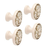 4Set Lion Head Zinc Alloy Cabinet Door Handle Modern Antique Cartoon Solid Drawer Pull Circular Single Hole Buckle Hand399 Lion Head Ivory In Australia - Darrahopens