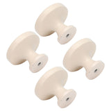 4Set Lion Head Zinc Alloy Cabinet Door Handle Modern Antique Cartoon Solid Drawer Pull Circular Single Hole Buckle Hand399 Lion Head Ivory