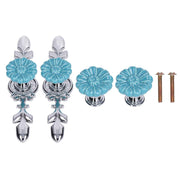 2Set Cabinet Knob Zinc Alloy Single Hole Closet Drawer Wardrobe Knob for Home Furniture Decoration1088D Wild Chrysanthemum In Australia - Darrahopens