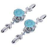 2Set Cabinet Knob Zinc Alloy Single Hole Closet Drawer Wardrobe Knob for Home Furniture Decoration1088D Sunflower