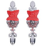 2Set Drawer Pull Knob Zinc Alloy Cabinet Wardrobe Closet Knob for Kitchen Furniture Decoration1077D Red Butterfly In Australia - Darrahopens
