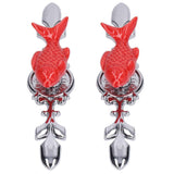 2Set Drawer Pull Knob Zinc Alloy Cabinet Wardrobe Closet Knob for Kitchen Furniture Decoration1077D Red Grass Carp In Australia - Darrahopens